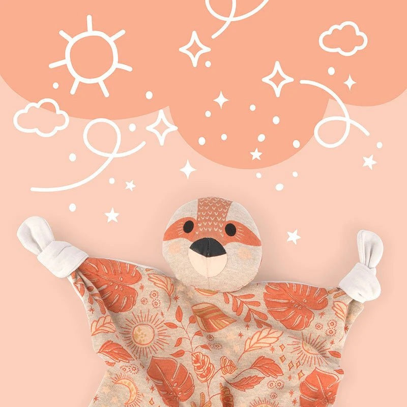 Kippins Organic Cotton Baby Comforter Scout