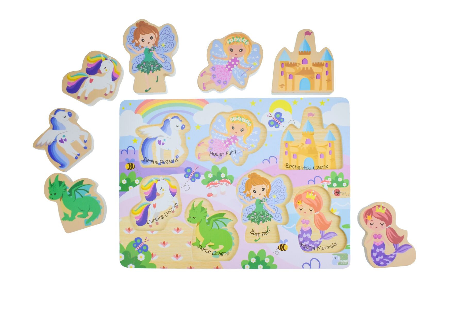 Koala Dream | Chunky Wooden Puzzle | Fantasy Fairytale