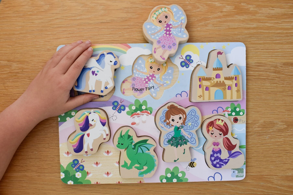 Koala Dream | Chunky Wooden Puzzle | Fantasy Fairytale