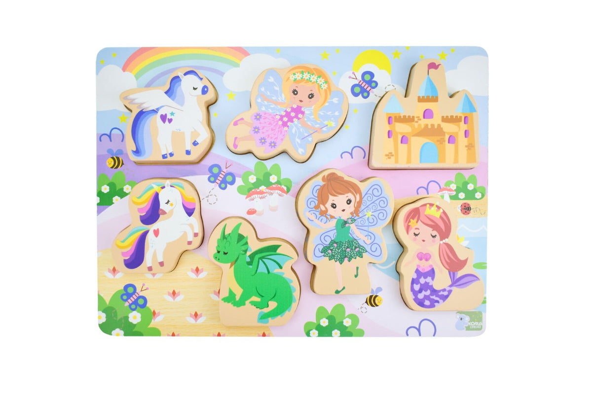 Koala Dream | Chunky Wooden Puzzle | Fantasy Fairytale