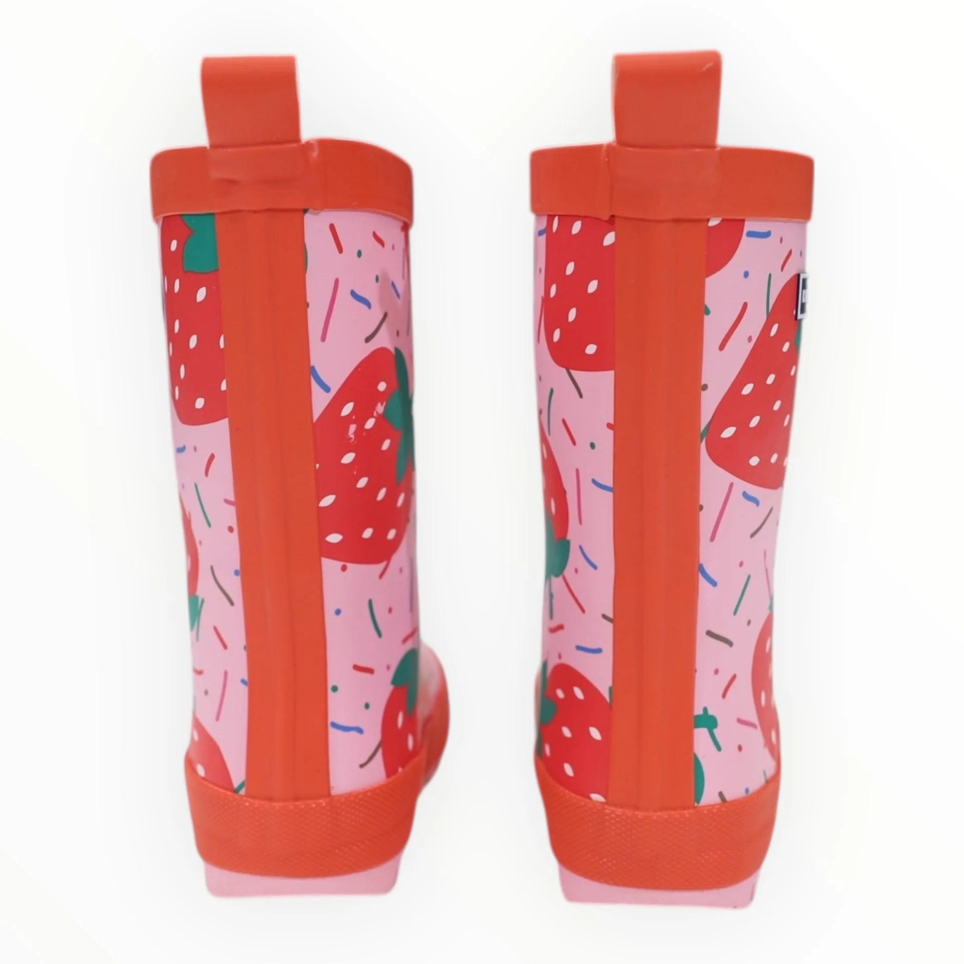 Korango Gumboots | Pink Strawberries & Sprinkles