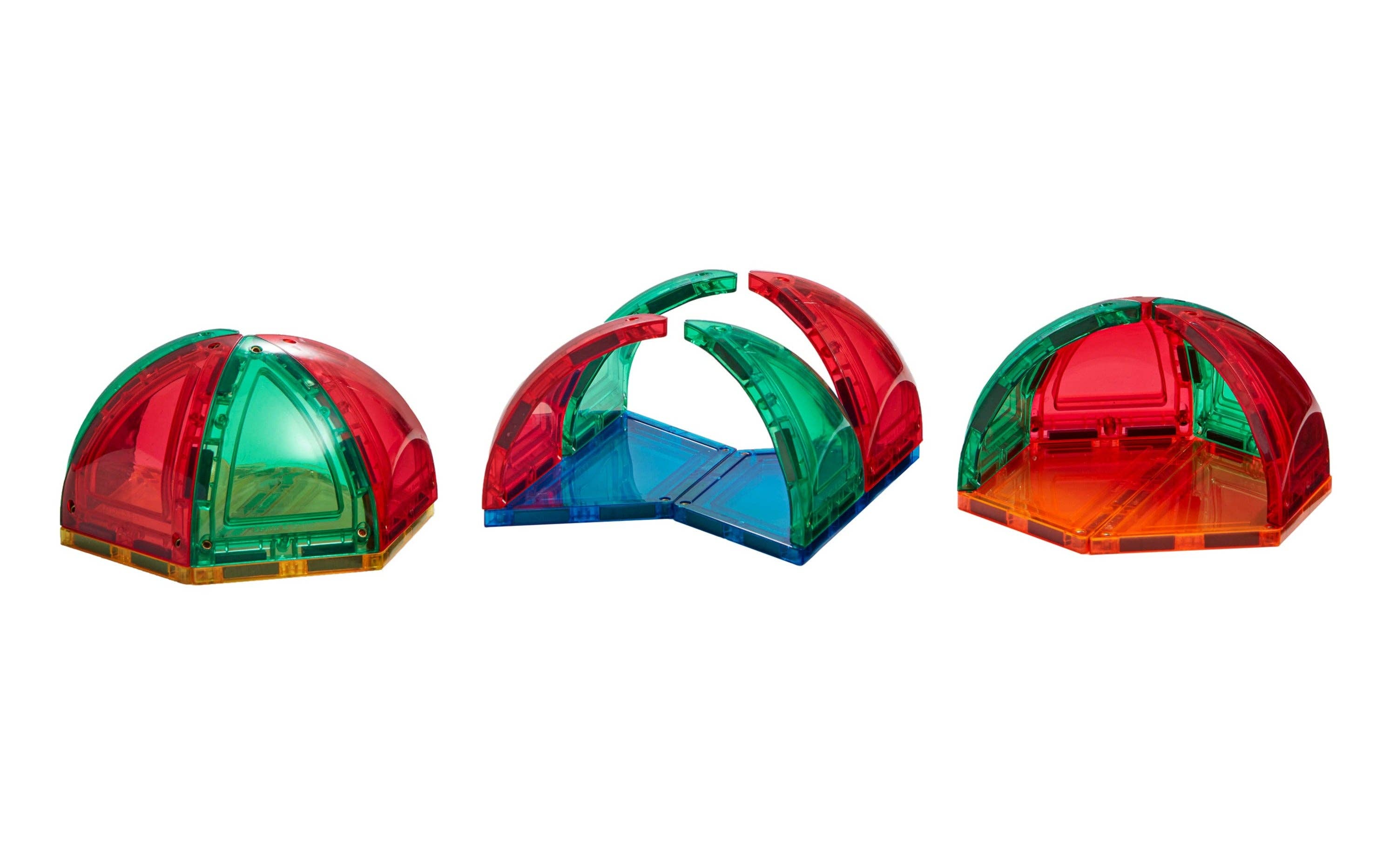 Learn & Grow | Magnetic Tiles | Dome Pack (18 pc)