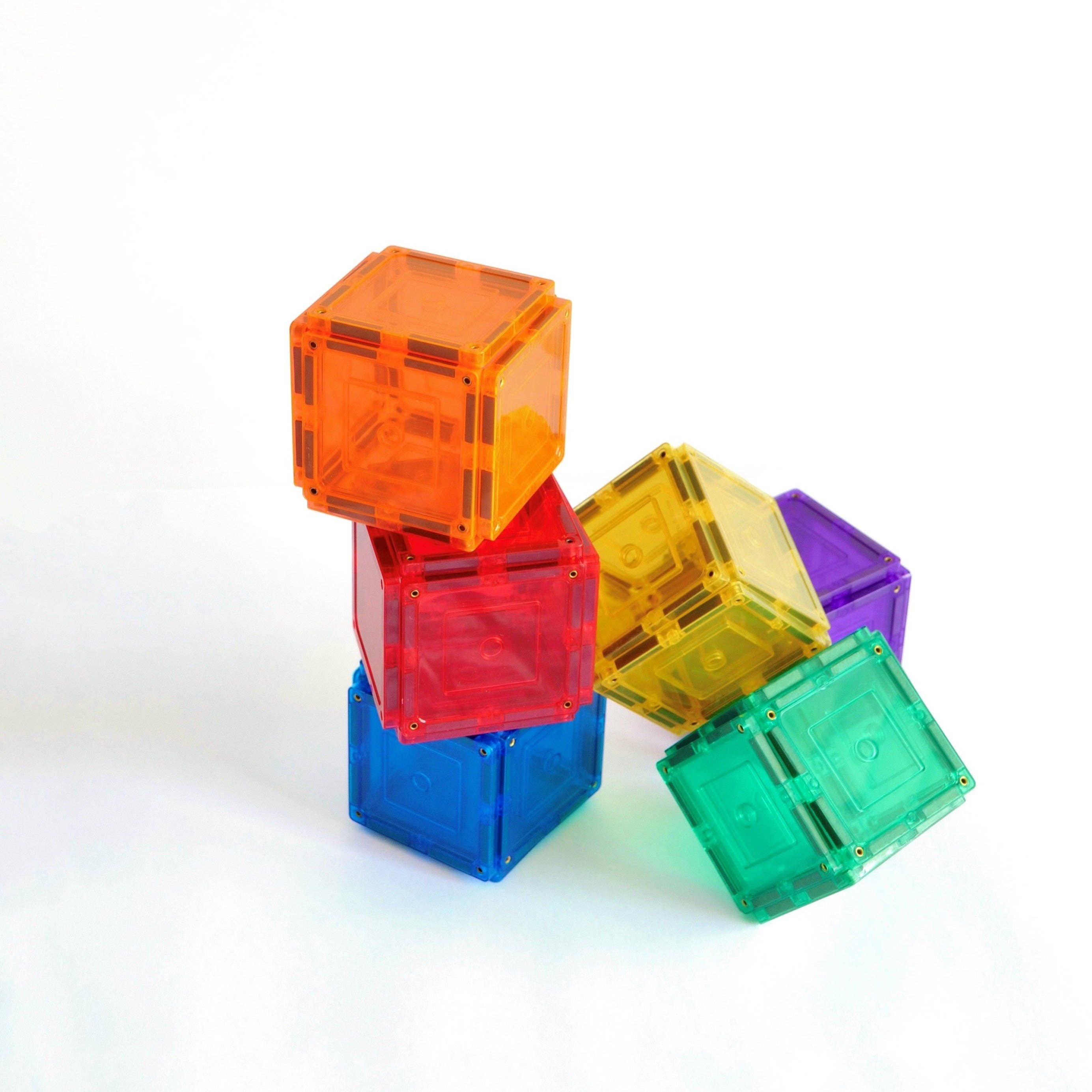 Learn & Grow | Magnetic Tiles | Small Square Pack (36 pc)