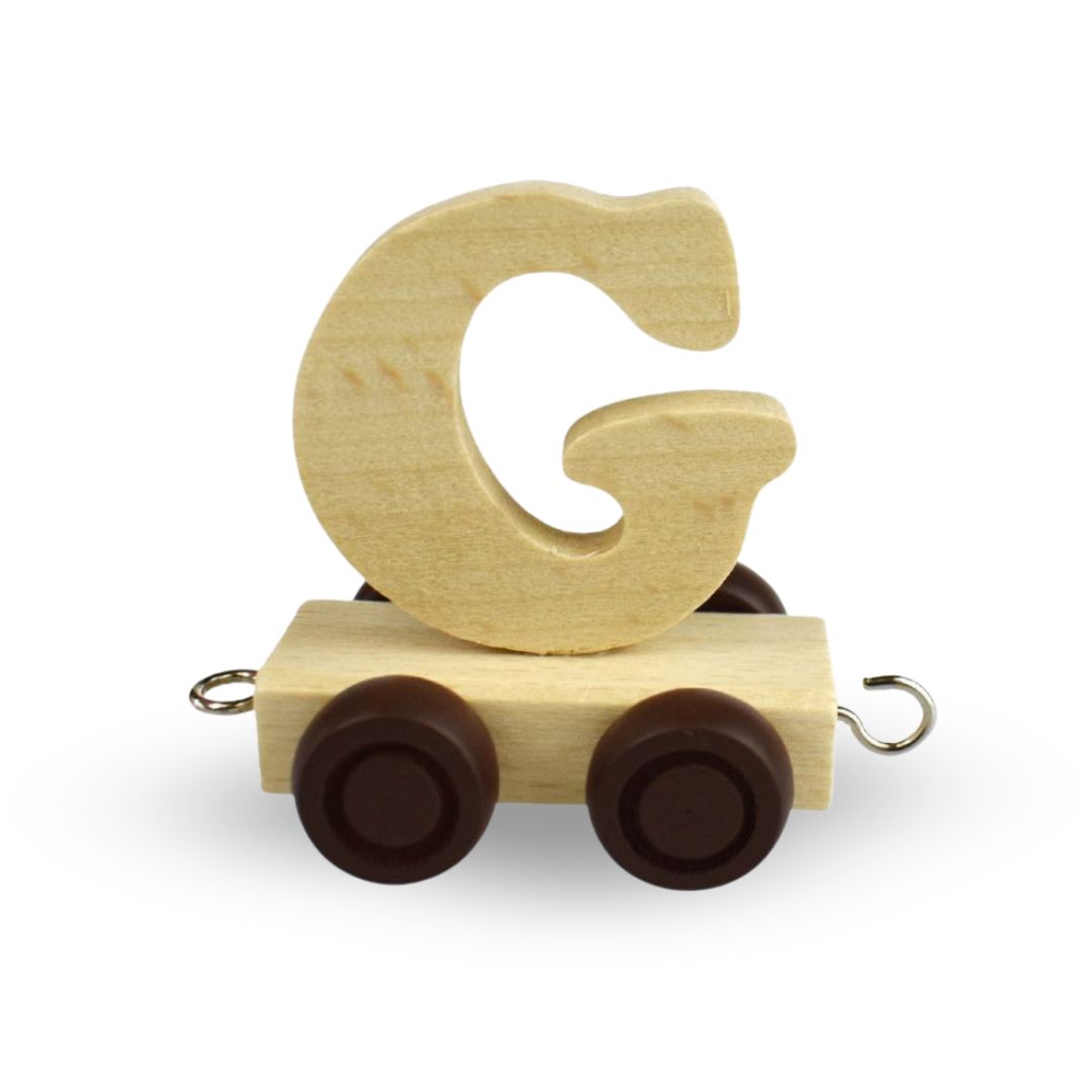 Wooden Name Train | Letter G