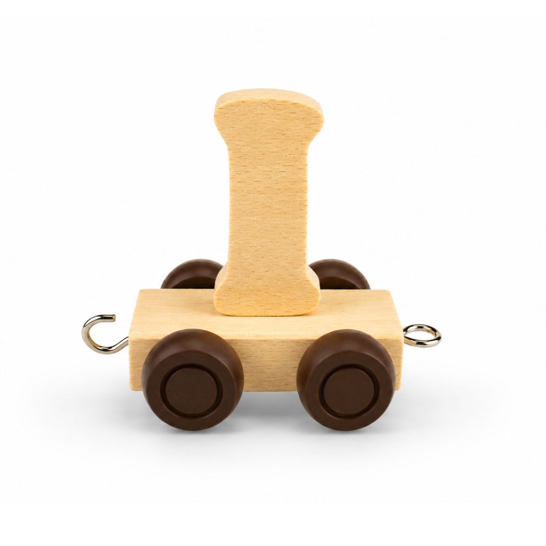 Wooden Name Train | Letter I