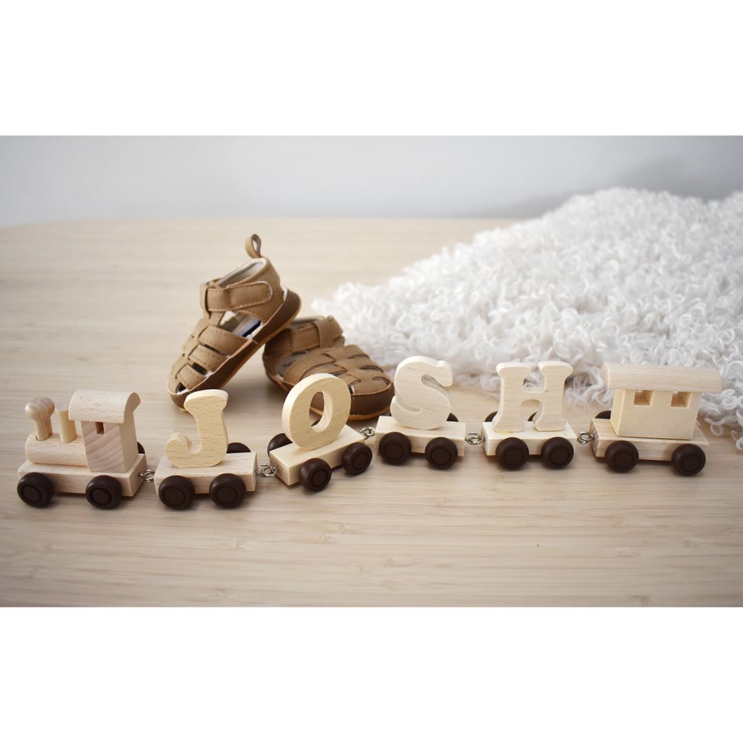 Wooden Name Train | Letter S