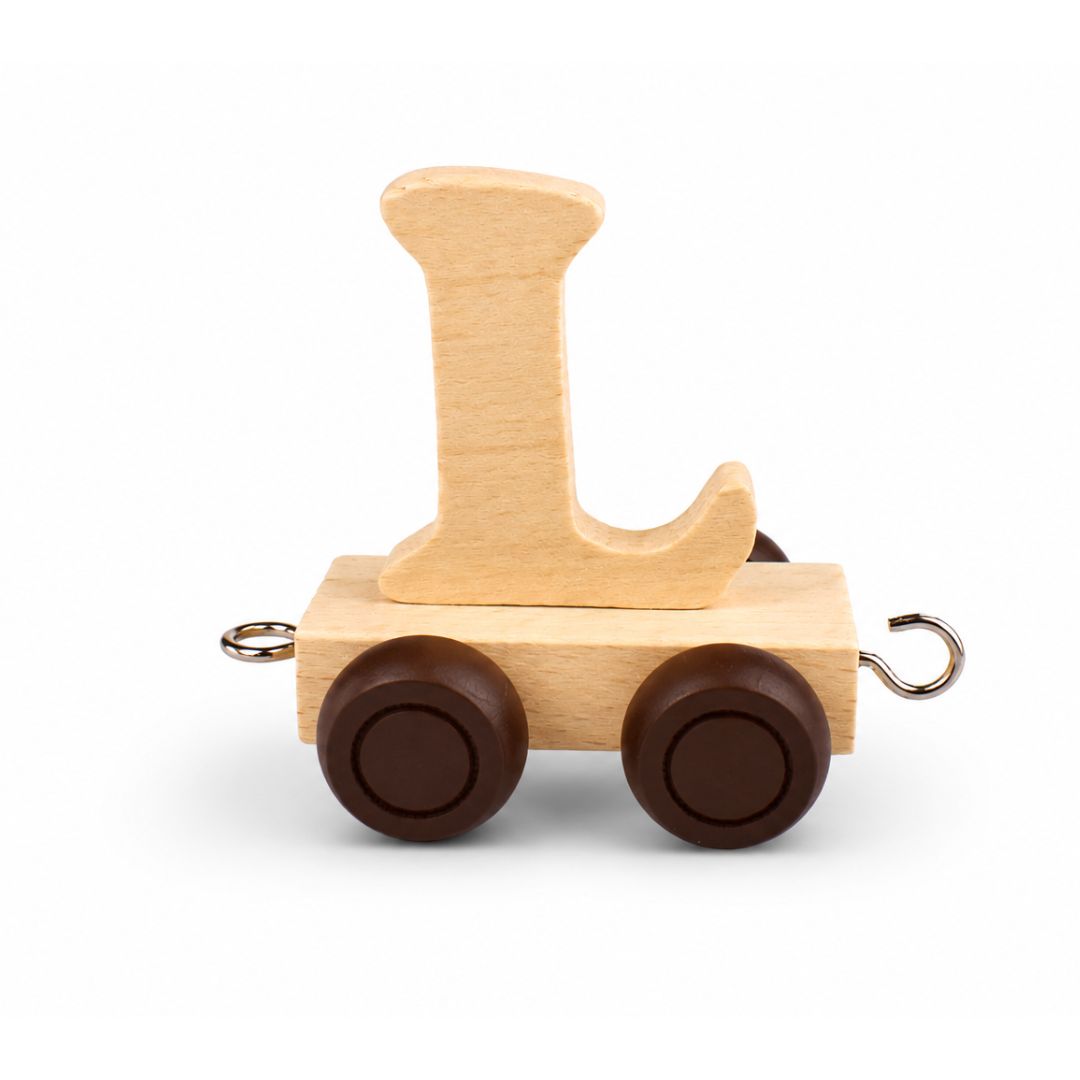 Wooden Name Train | Letter L