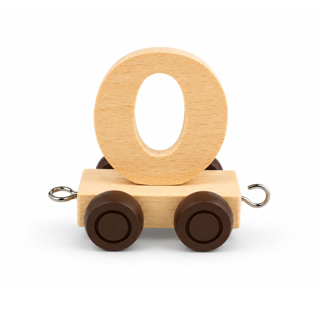 Wooden Name Train | Letter O