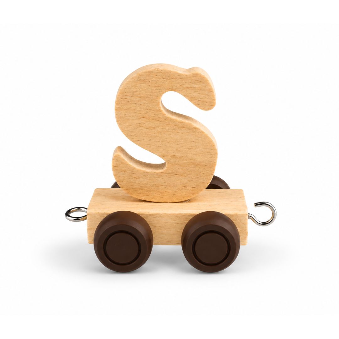 Wooden Name Train | Letter S