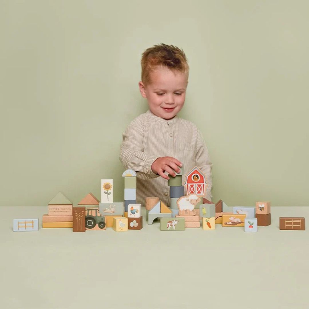 Little Dutch | Little Farm Building Blocks