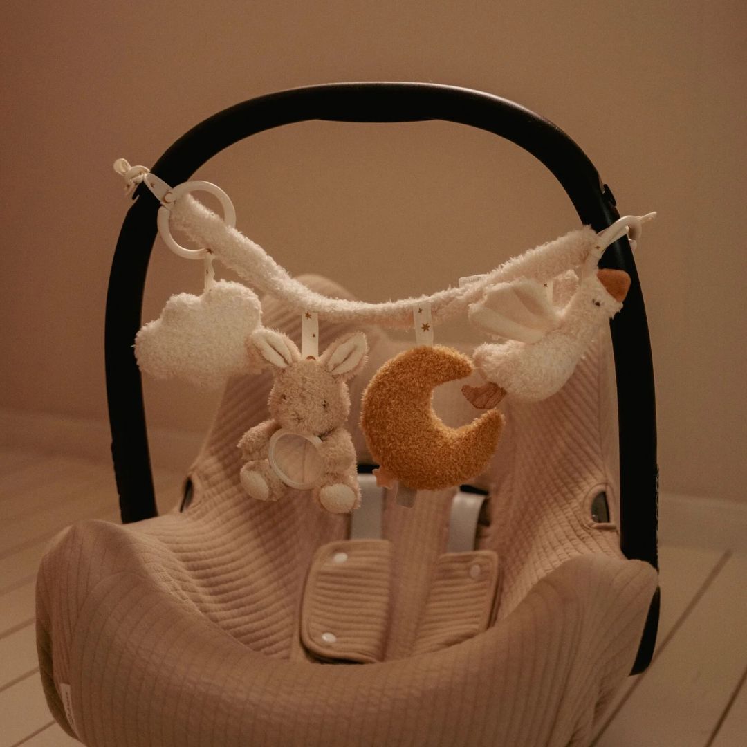Little Dutch | Newborn Naturals Stroller Toy Chain