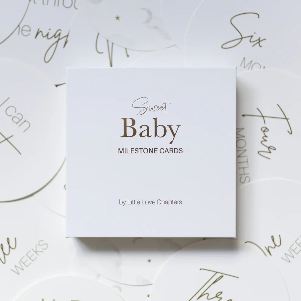 Little Love Chapters | Sweet Baby Milestone Cards