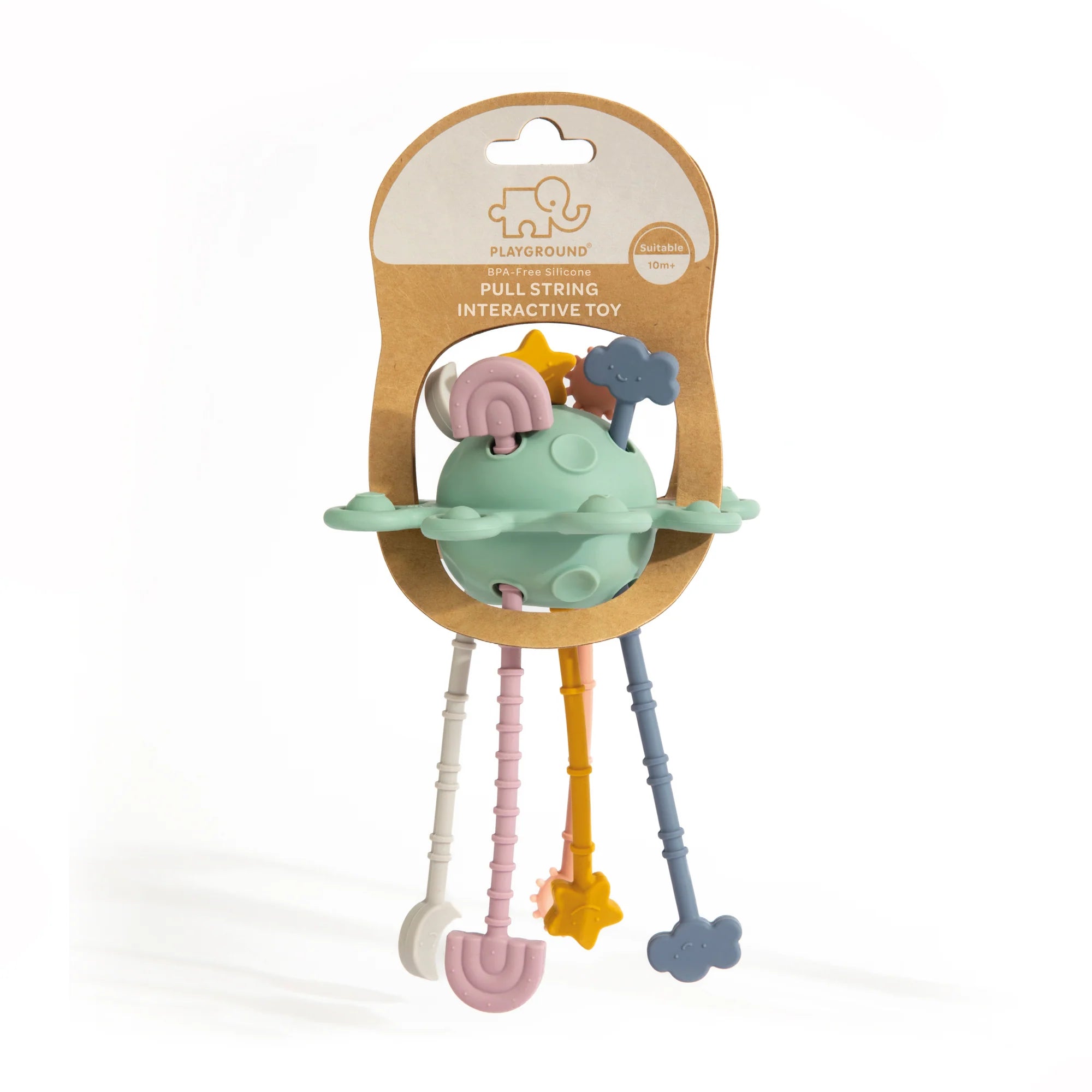 Living Textiles Silicone Zippy Activity Toy Dusty