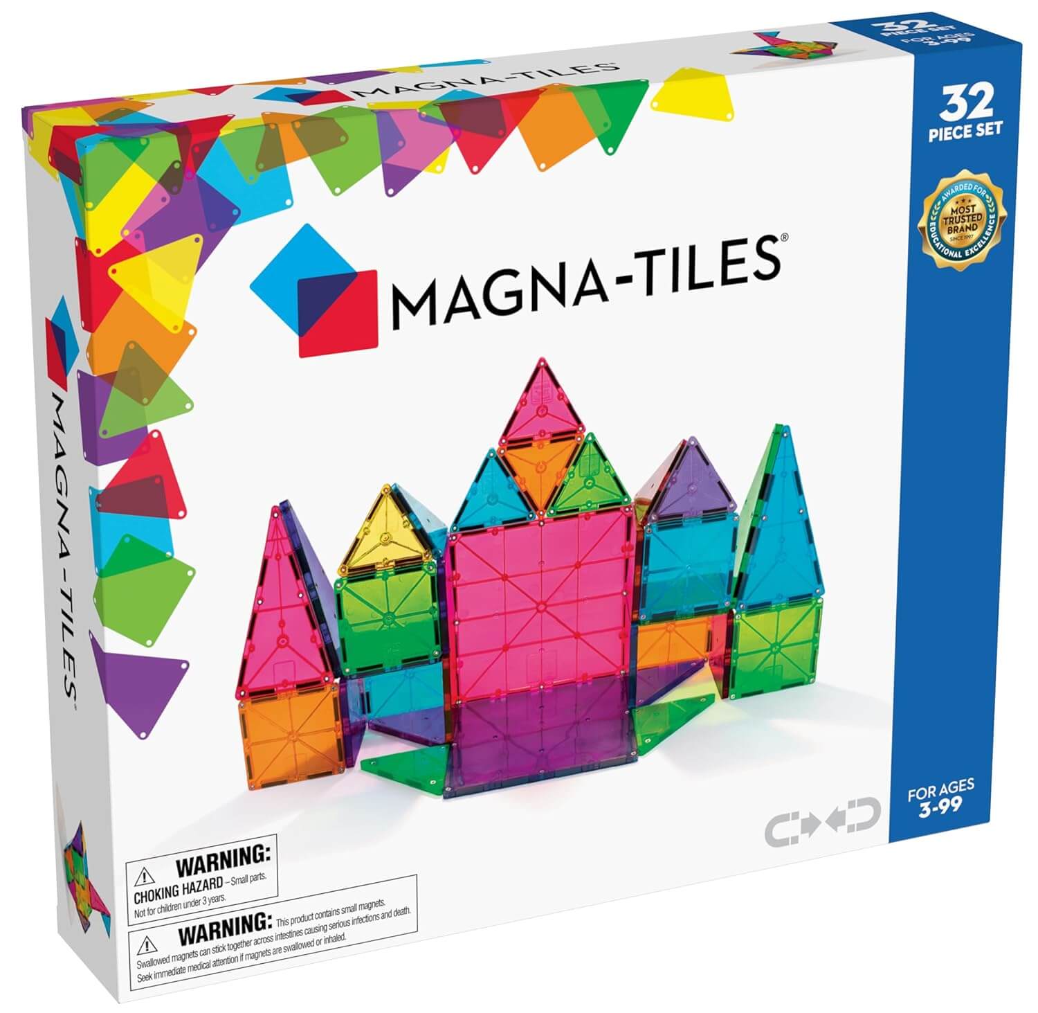 MAGNA-TILES | Classic 32pc Set
