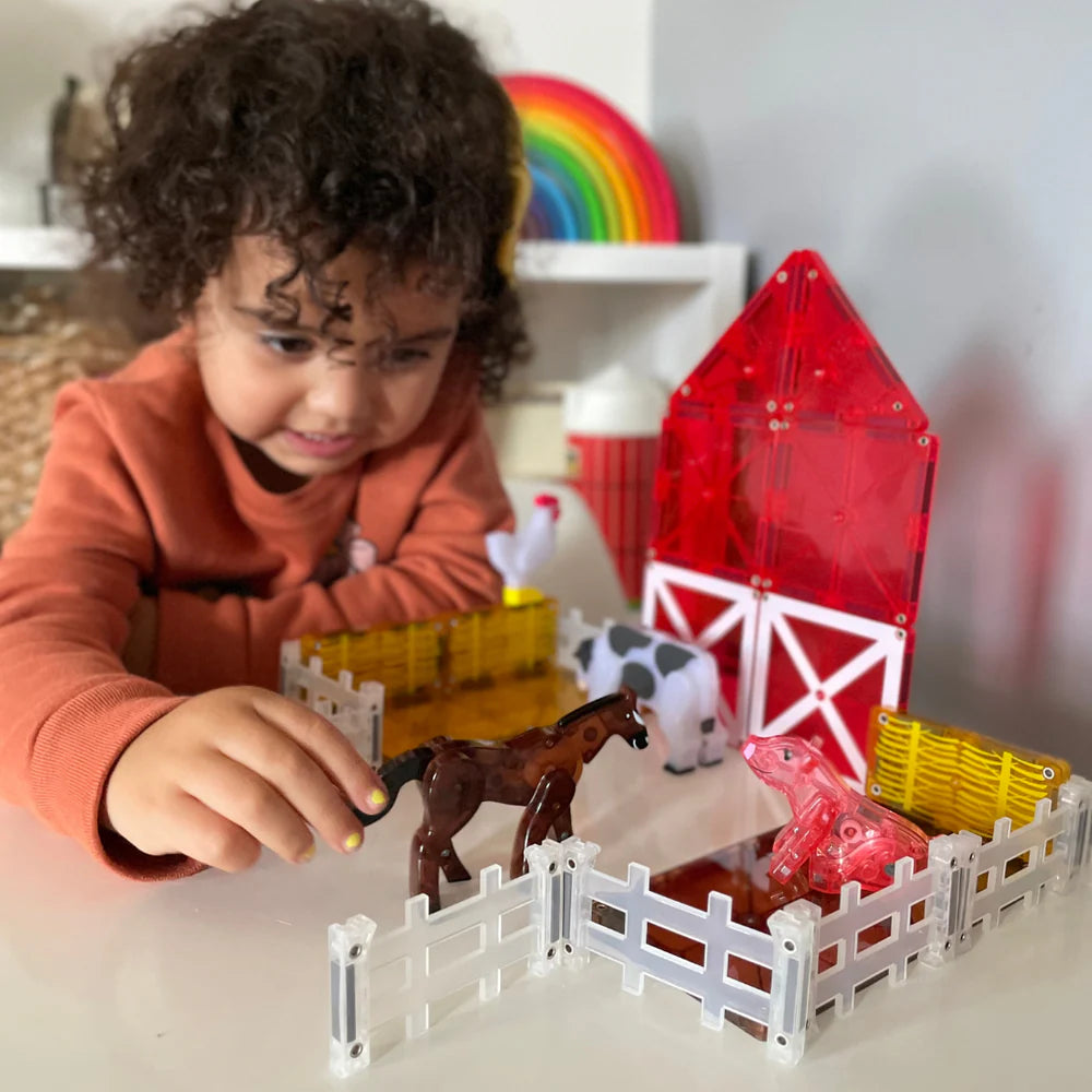MAGNA-TILES | Farm Animals 25pc Set