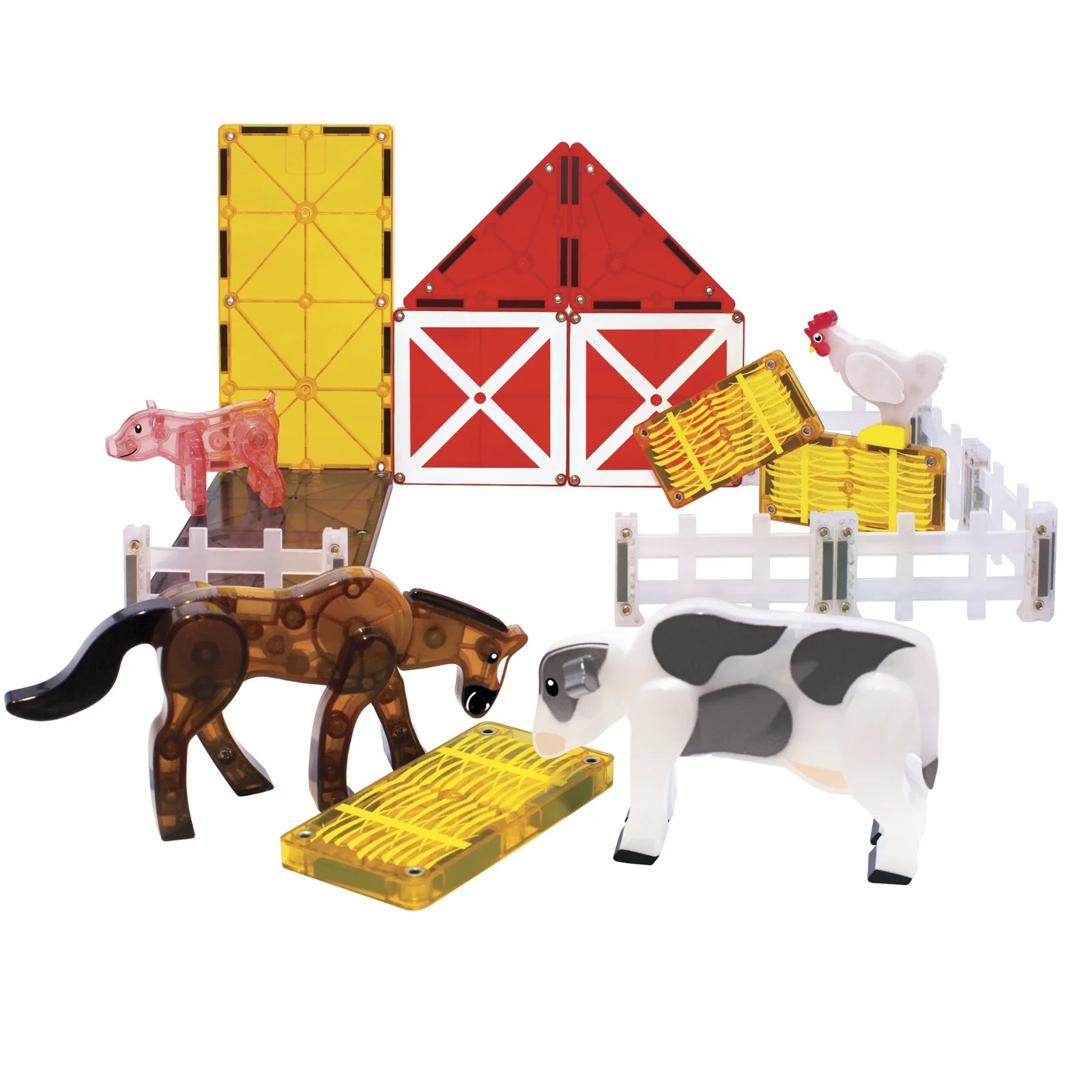 MAGNA-TILES | Farm Animals 25pc Set