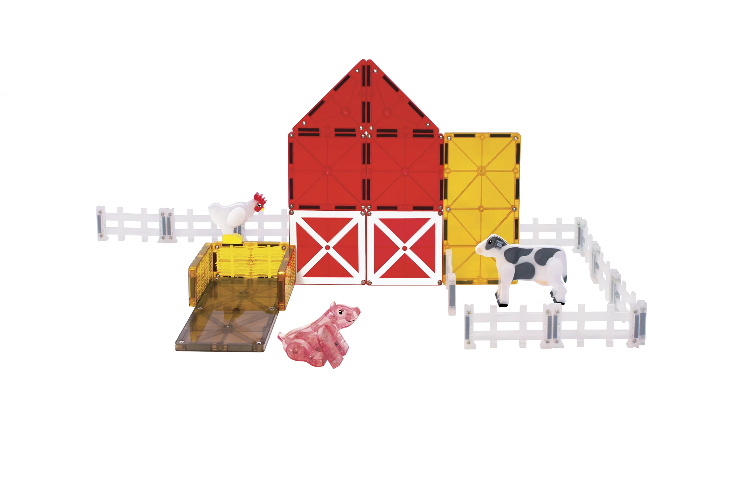 MAGNA-TILES | Farm Animals 25pc Set