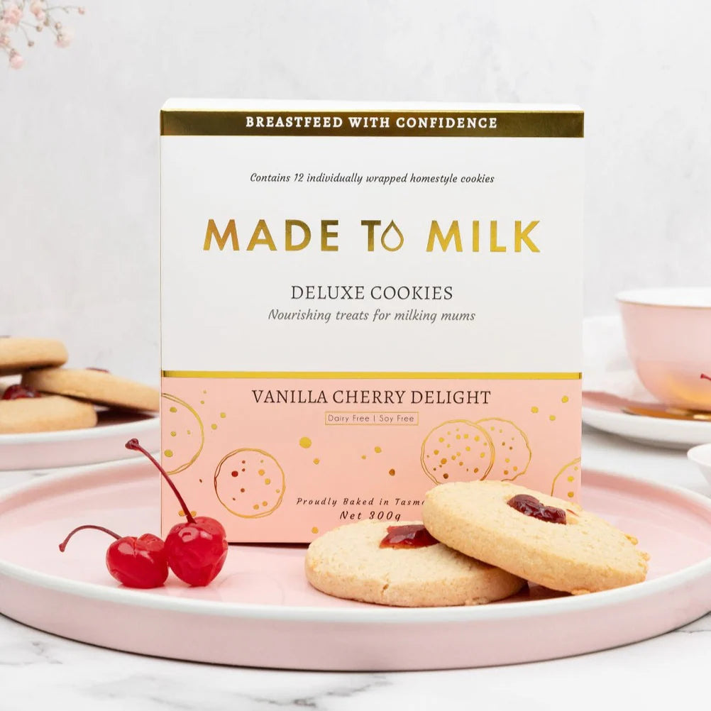 Made to Milk Vanilla Cherry Delight Lactation Cookies