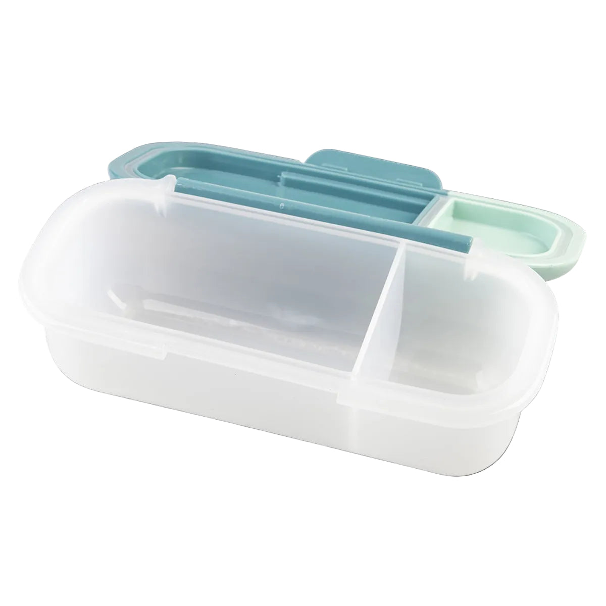 Melii Luxe Dip Container | Blue/Mint