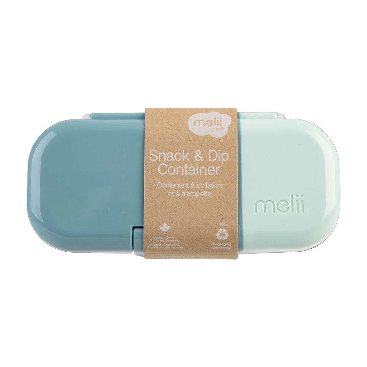 Melii Luxe Dip Container | Blue/Mint
