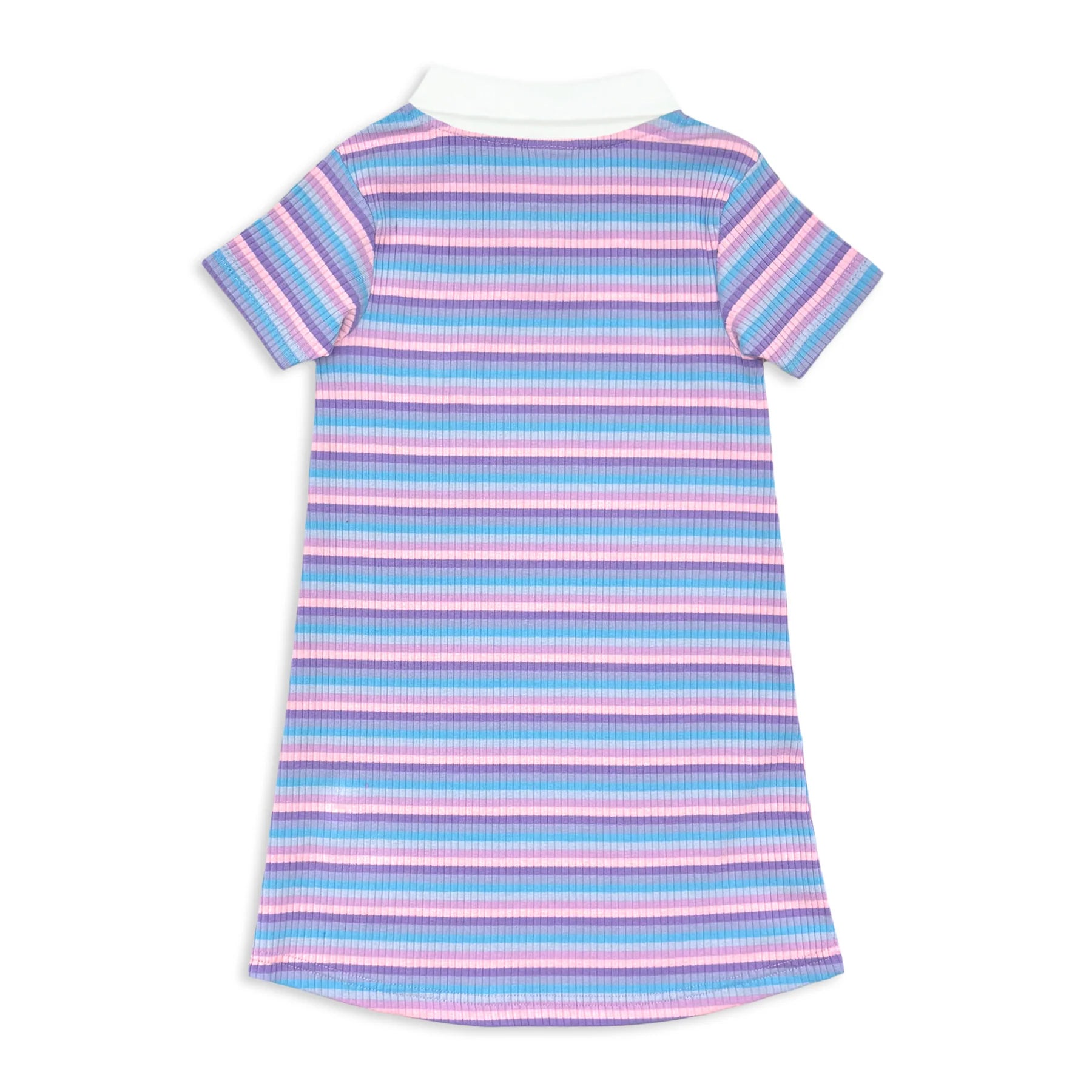 Milky | Lilac Stripe Rib Dress