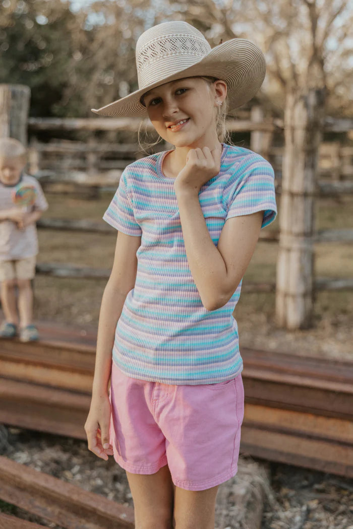 Milky | Pink Twill Short