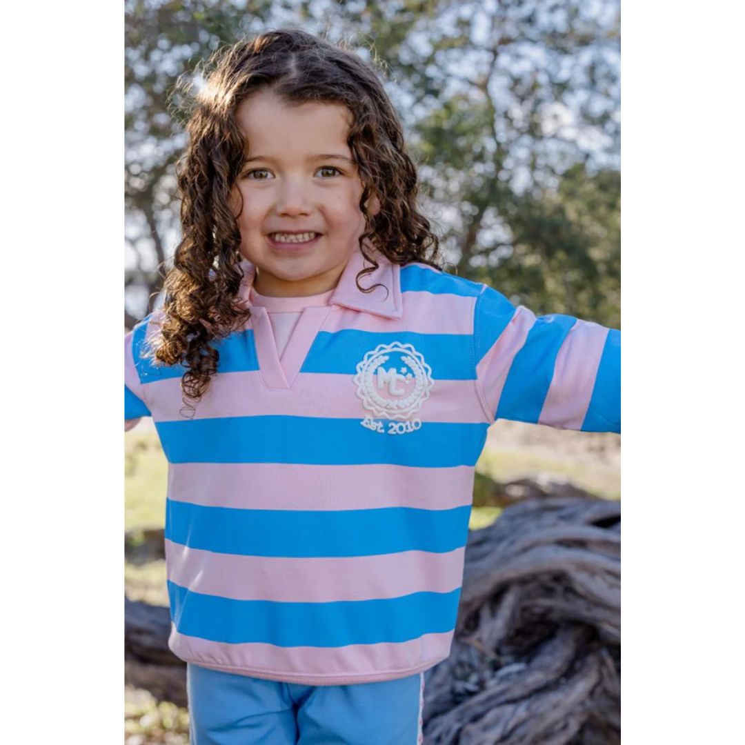 Milky | Ziggy Stripe Sweat