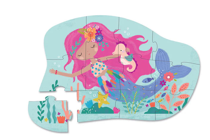 Crocodile Creek Mini Puzzle Mermaid Dreams 12 piece