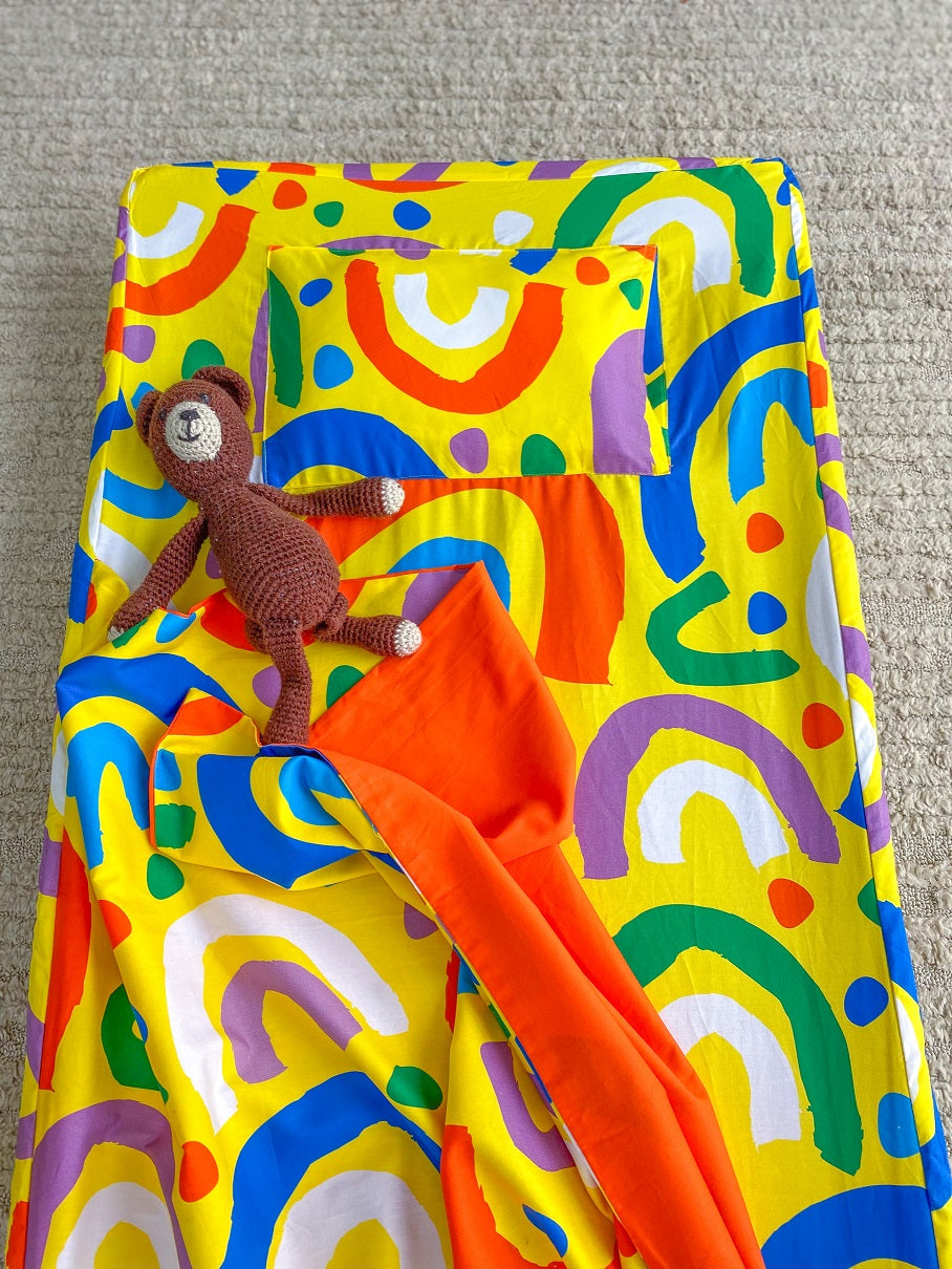 Morgy + Wills Kids Stacker Bed Sheet Set | Somewhere Over The Rainbow