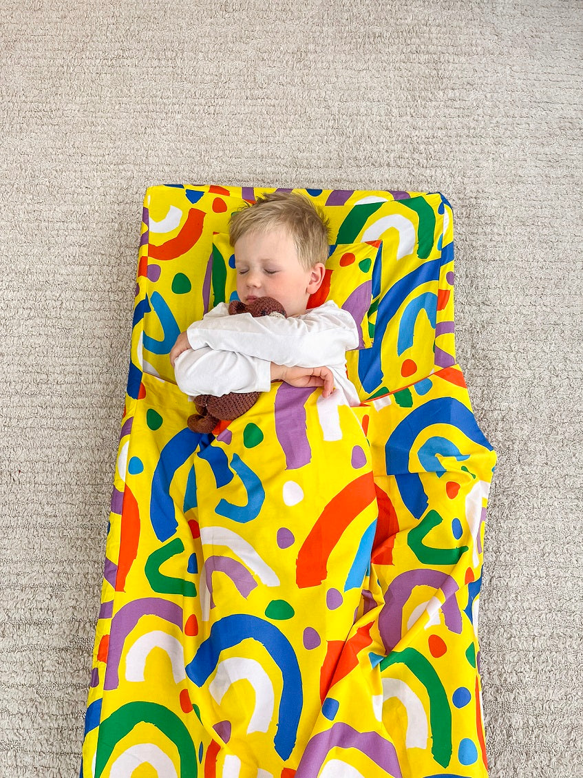 Morgy + Wills Kids Stacker Bed Sheet Set | Somewhere Over The Rainbow