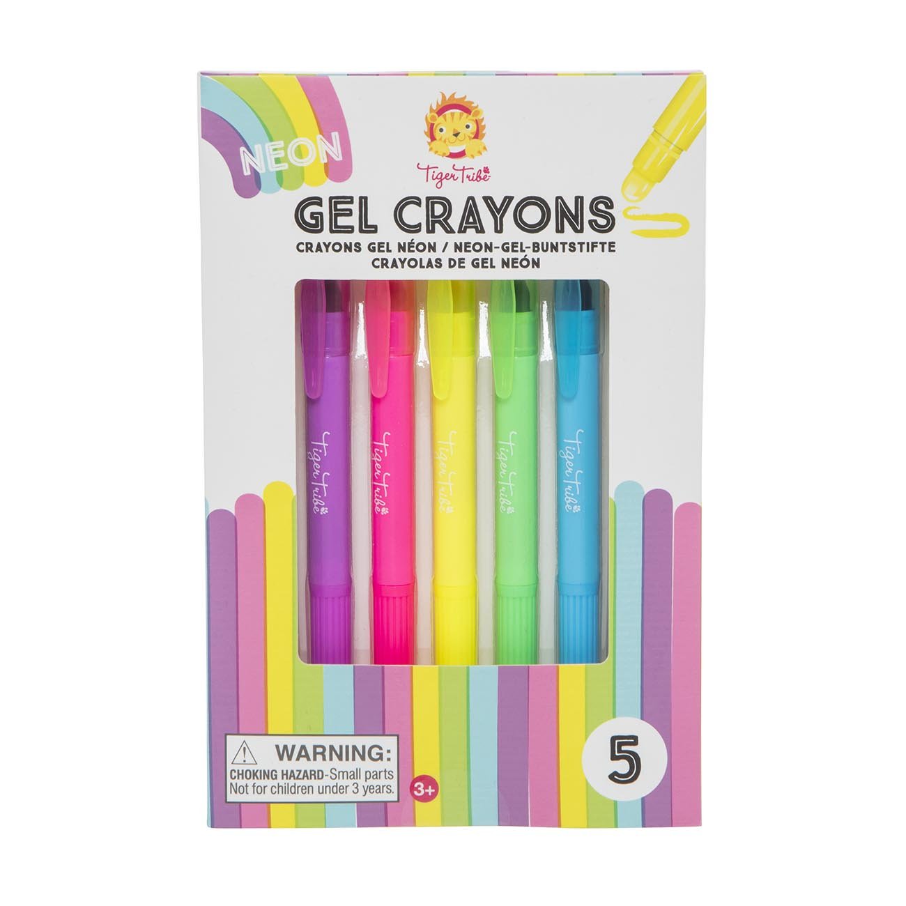 Tiger Tribe Neon Gel Crayons