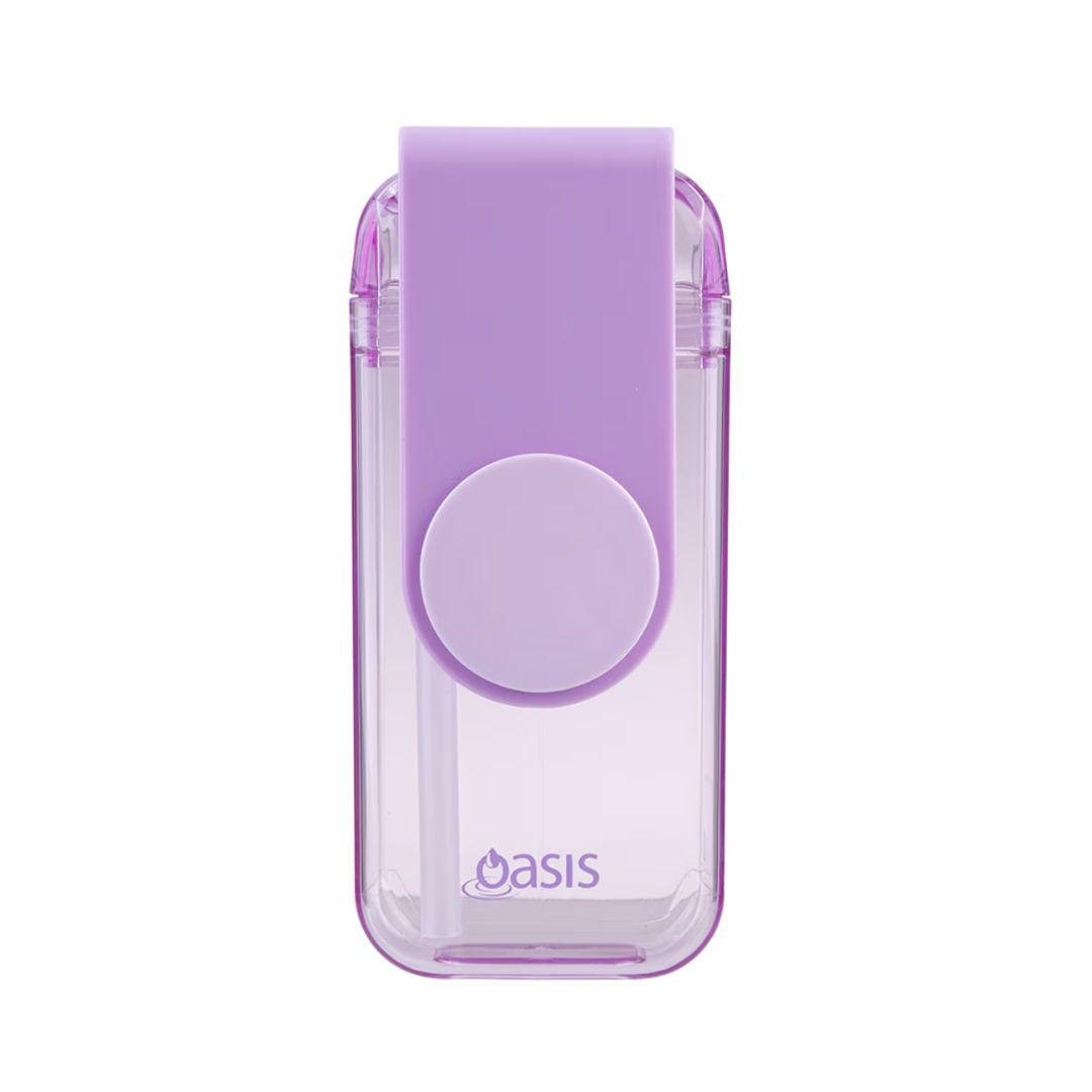 Oasis Kid's Tritan Juice Box w/ Straw 300ml | Lavender
