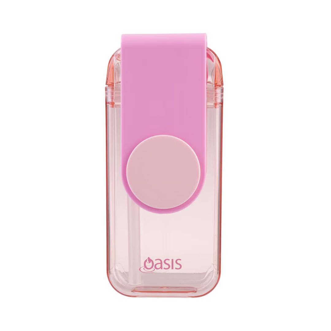 Oasis Kid's Tritan Juice Box w/ Straw 300ml | Pink