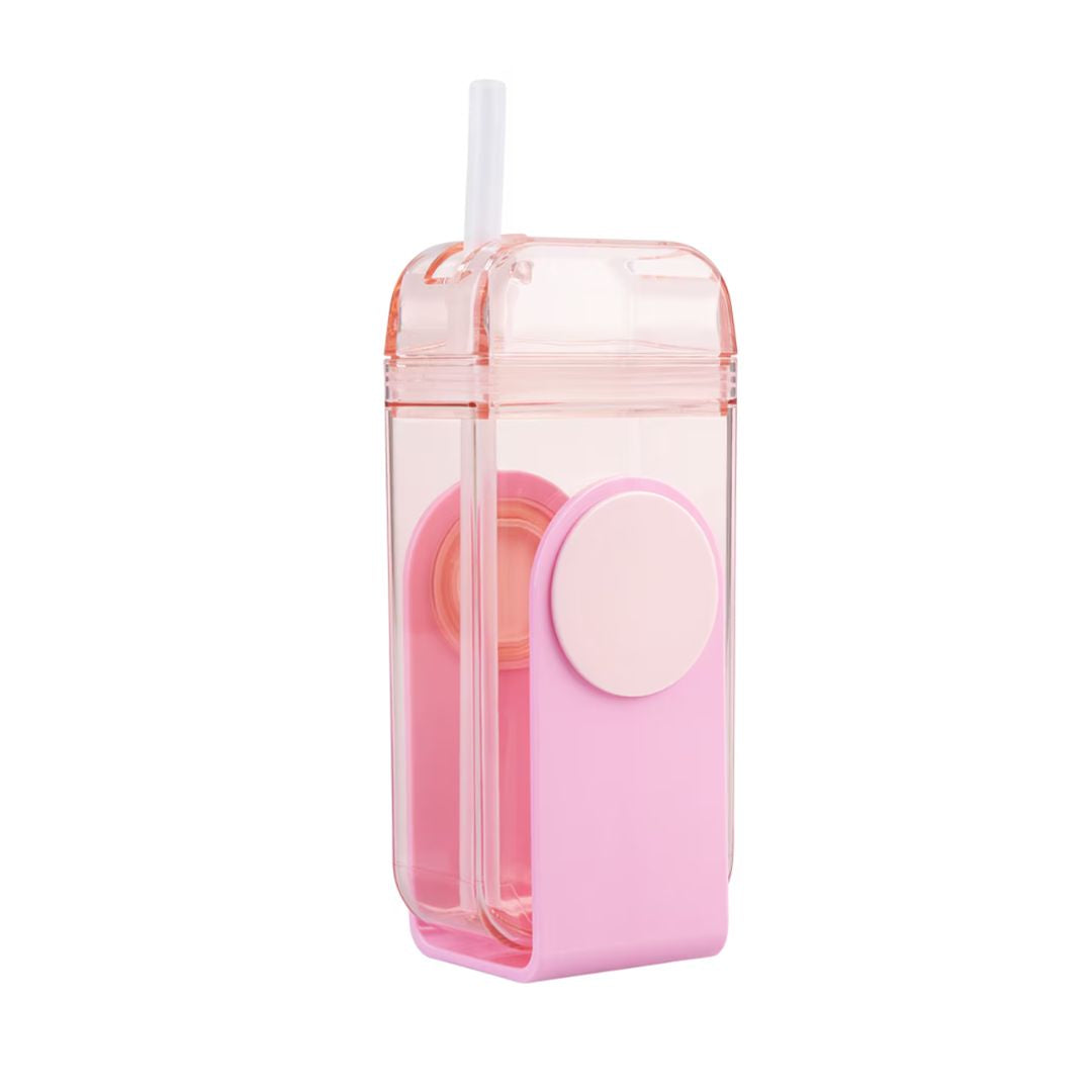 Oasis Kid's Tritan Juice Box w/ Straw 300ml | Pink