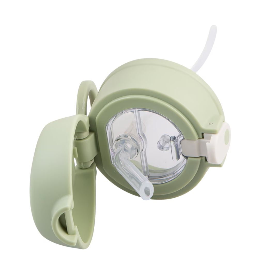 Oasis S/S Double Wall Insulated Kid's Drink Bottle w/ Sipper Straw 550ml | Jungle Buddies