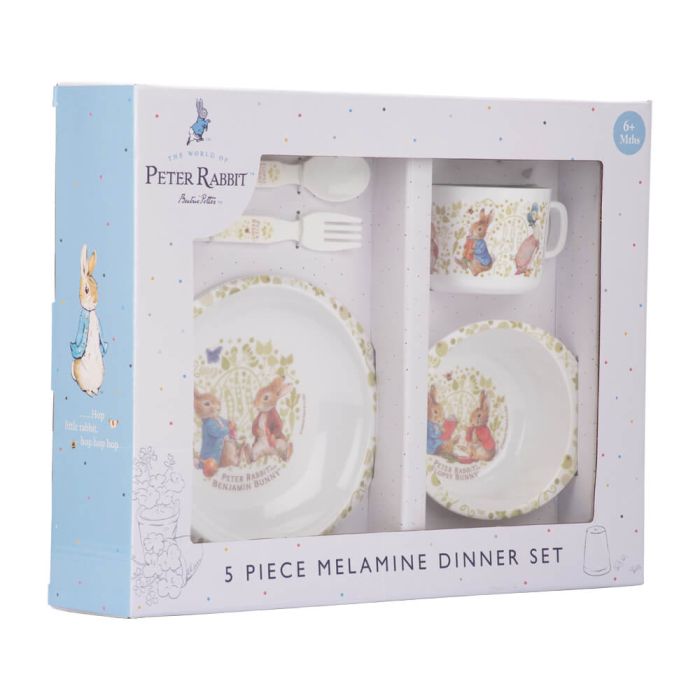 Peter Rabbit | 5pc Dinner Set