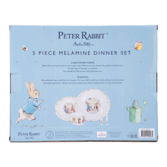 Peter Rabbit | 5pc Dinner Set