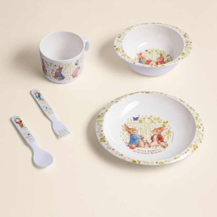 Peter Rabbit | 5pc Dinner Set