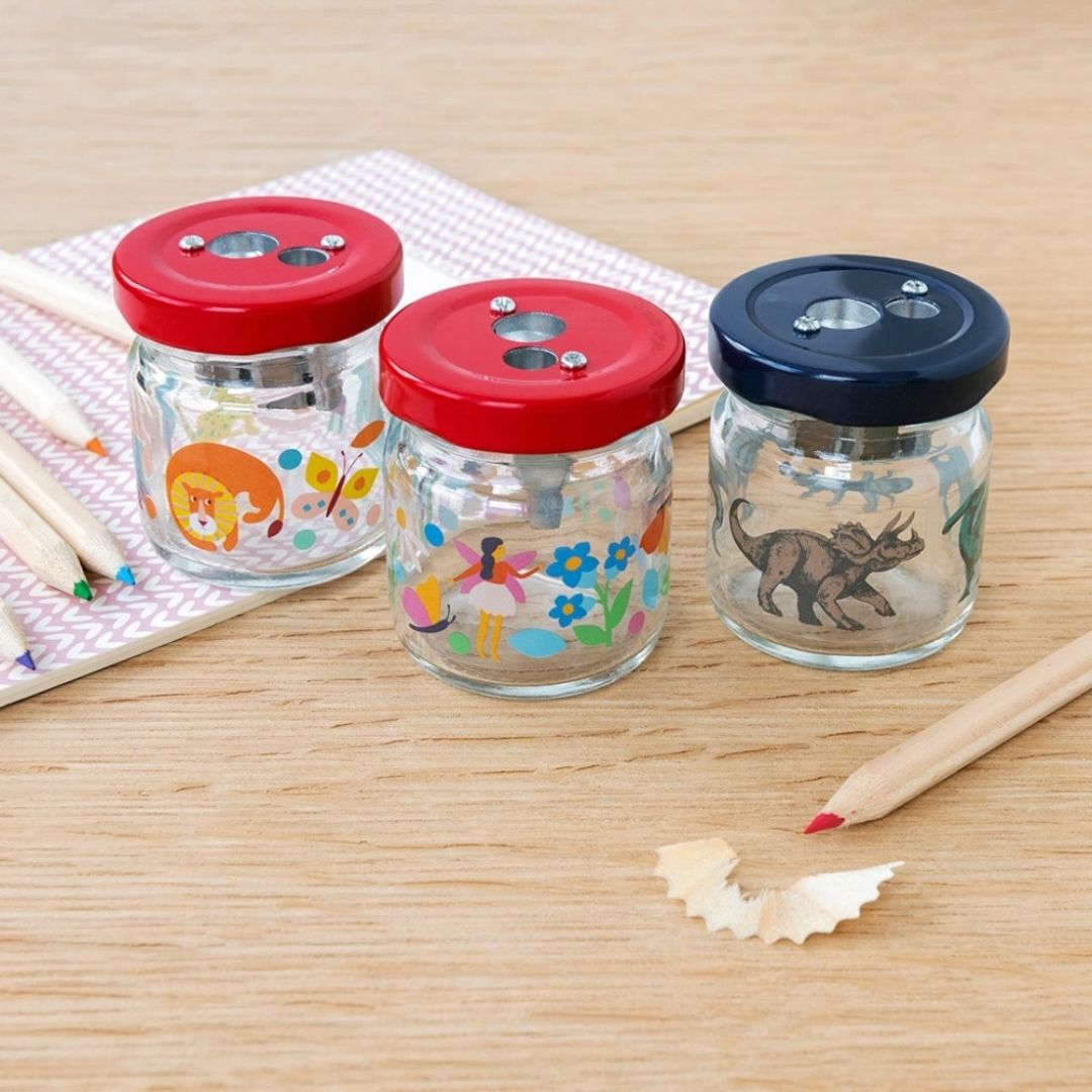Rex London | Glass Jar Pencil Sharpener | Fairies