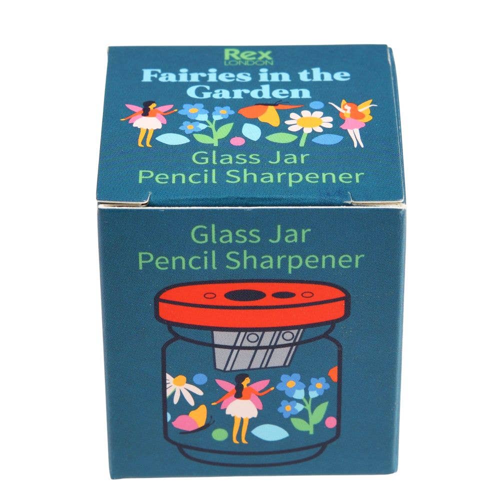 Rex London | Glass Jar Pencil Sharpener | Fairies