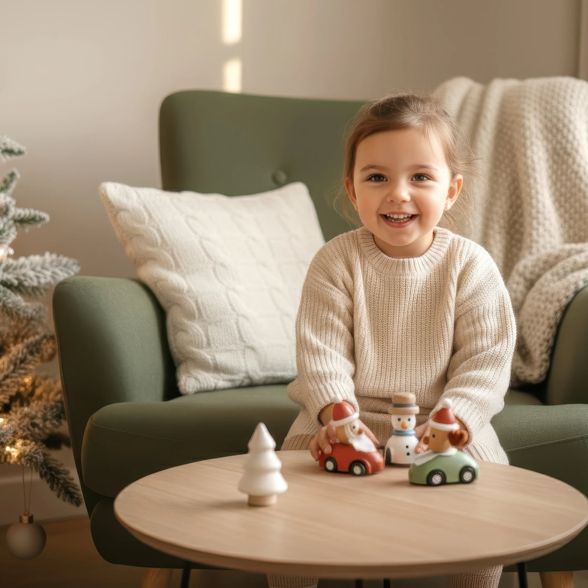 Speedy Monkey | Christmas Pull Back