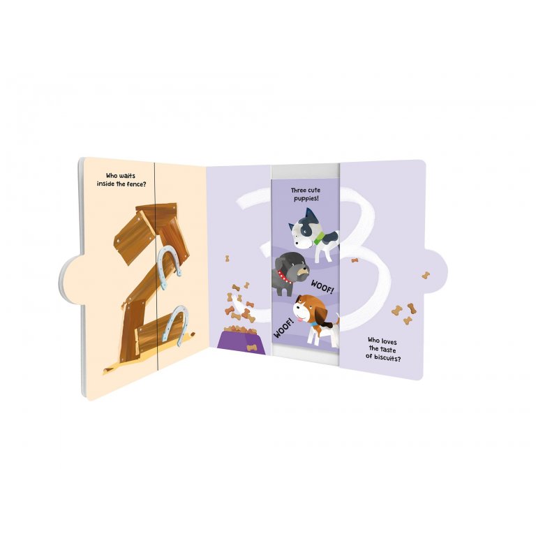 Sassi Pull and Play Book | Numbers