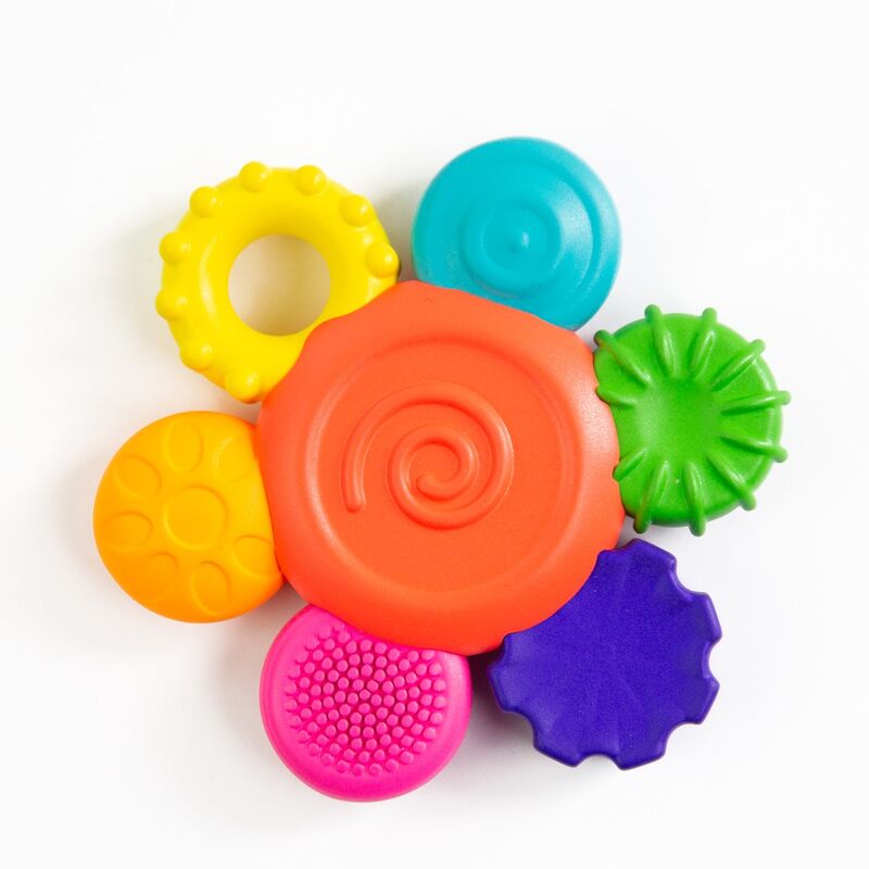 Sassy | Flower Silicone Rattle