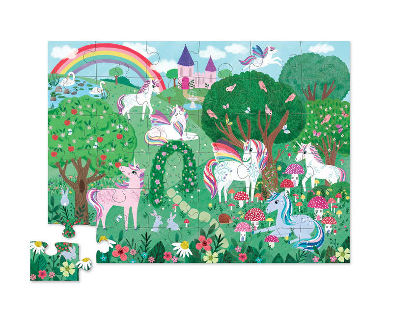 Crocodile Creek Classic Floor Puzzle Unicorn Dreams 36pc