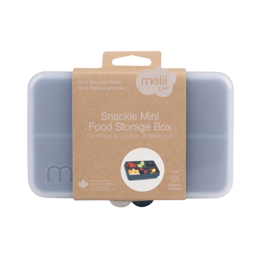Melii Luxe Snackle Box Mini | Blue