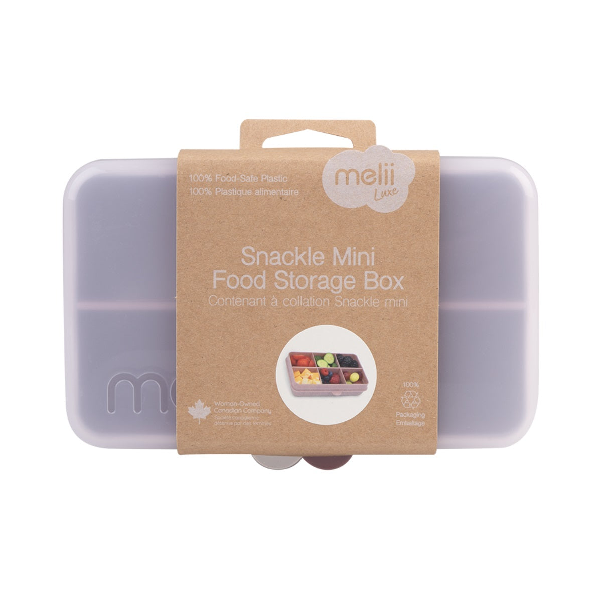 Melii Luxe Snackle Box Mini | Pink