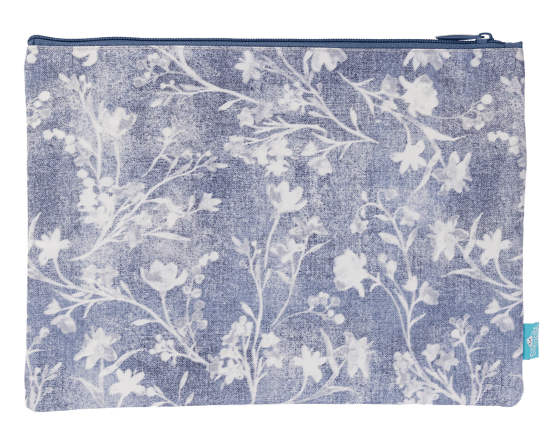 Spencil | A4 Twin Zip Pencil Case | Denim Daze