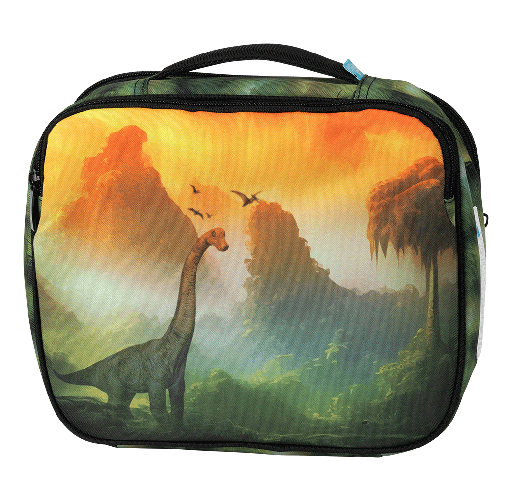 Spencil | Big Cooler Lunch Bag + Chill Pack | Jurassic Kingdom
