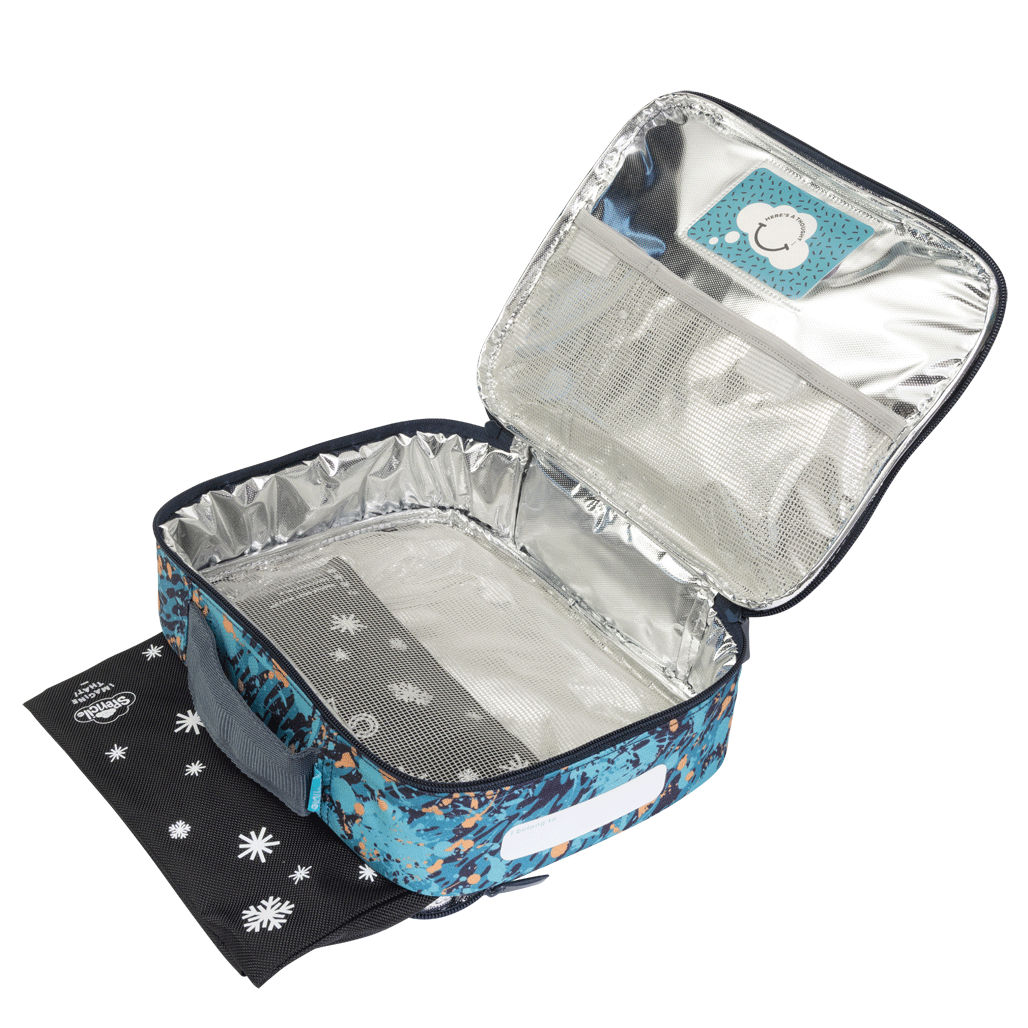 Spencil | Big Cooler Lunch Bag + Chill Pack | Moto Camo Trax