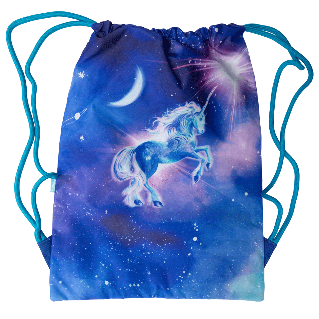Spencil | Big Drawstring Bag | Moonlit Unicorn